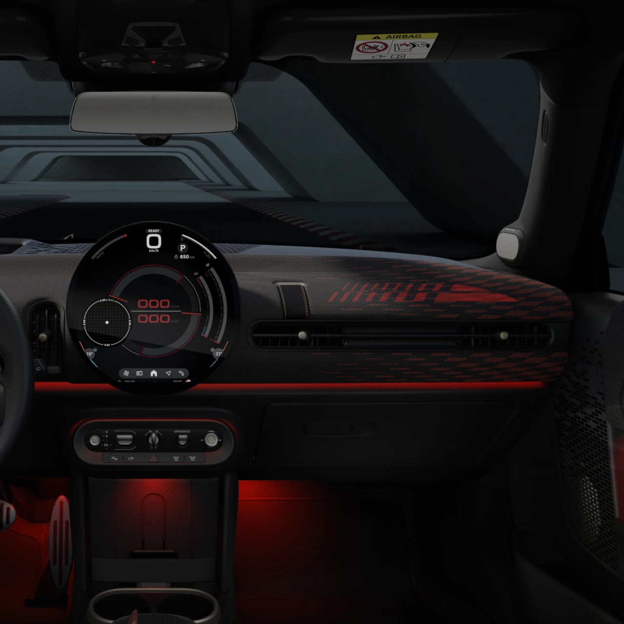 MINI John Cooper Works Dashboard